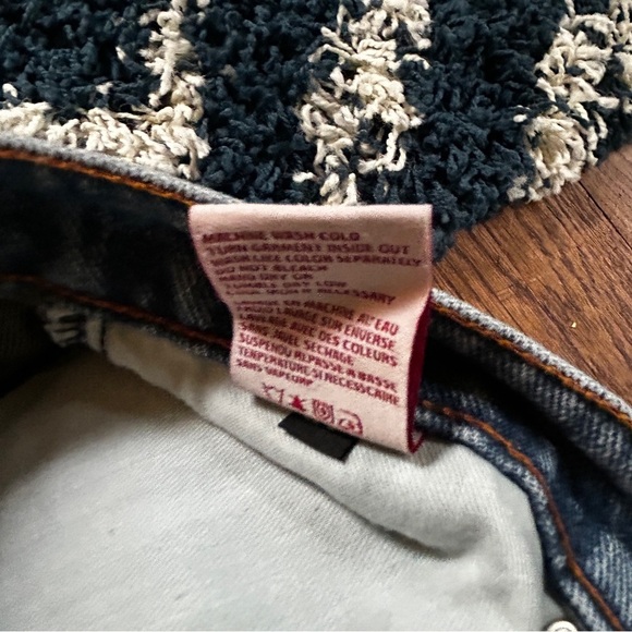 Revice MATCHMAKER SHORTS / LOVE AT FIRST SIGHT button fly denim jorts - Picture 6 of 10